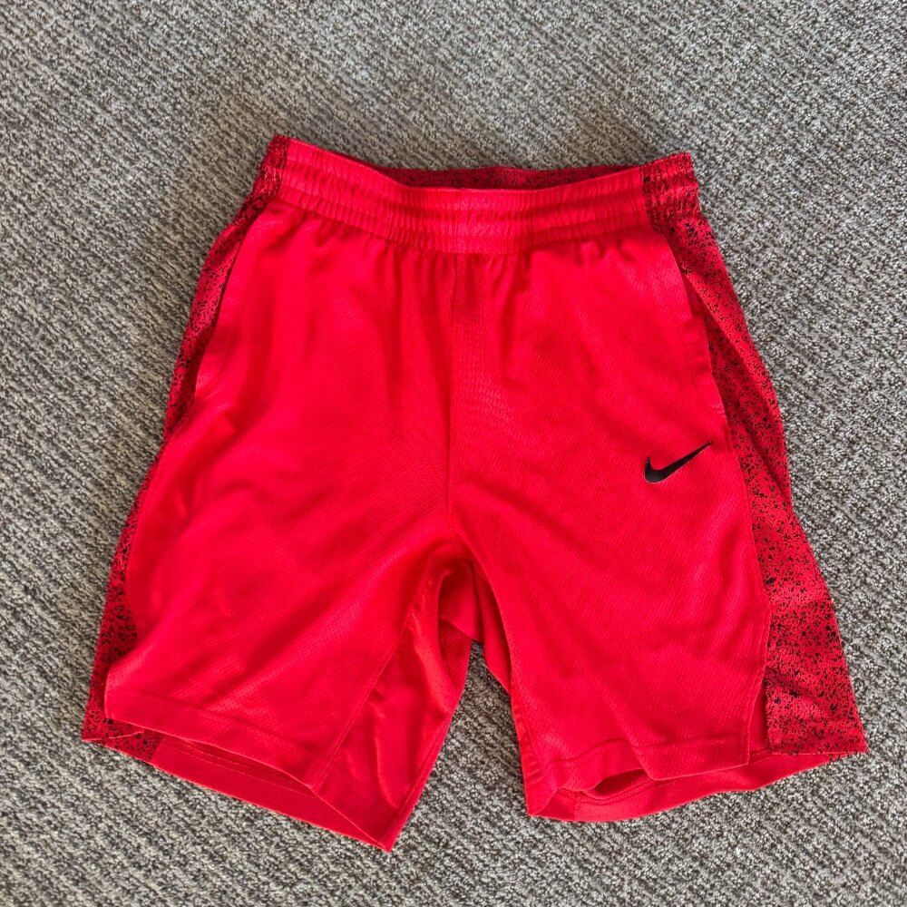 Nike Red Dri-Fit Shorts - YM